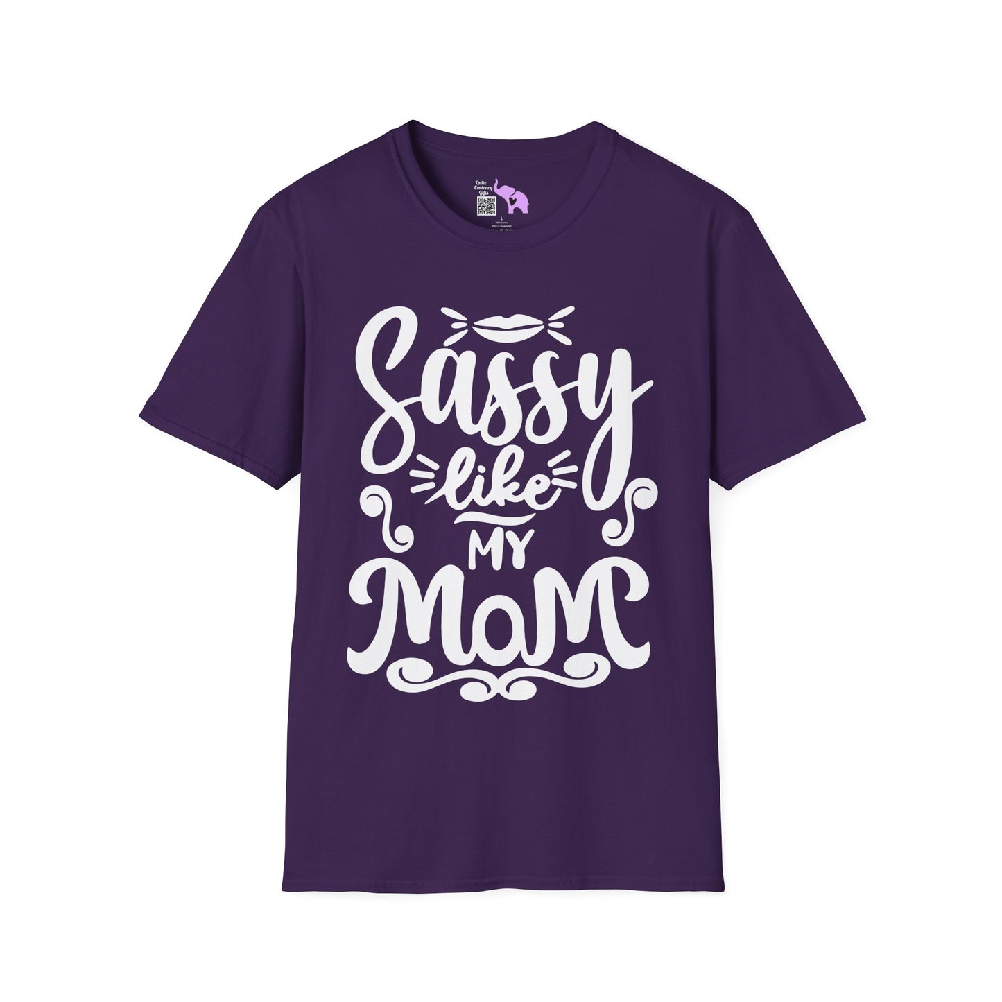 Sassy Like My Mom Adult T-shirt