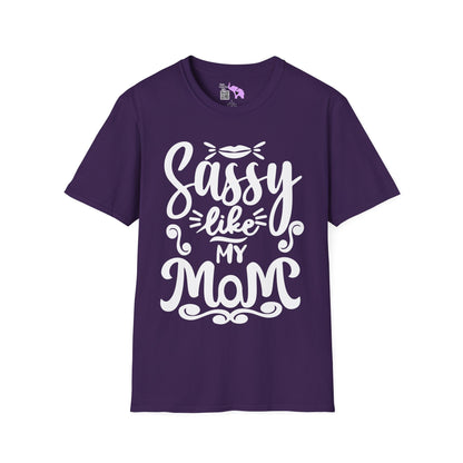 Sassy Like My Mom Adult T-shirt