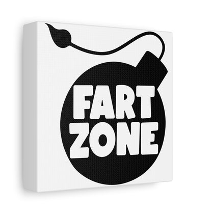 Fart Zone Canvas Art