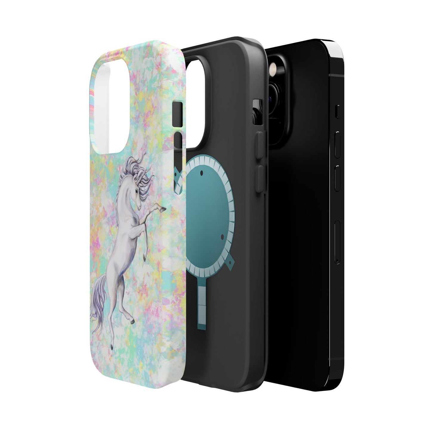 Pastel Pegasus MagSafe® Compatible Tough Case for iPhone