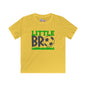 Little Bro (Soccer Ball) Youth Softstyle Tee