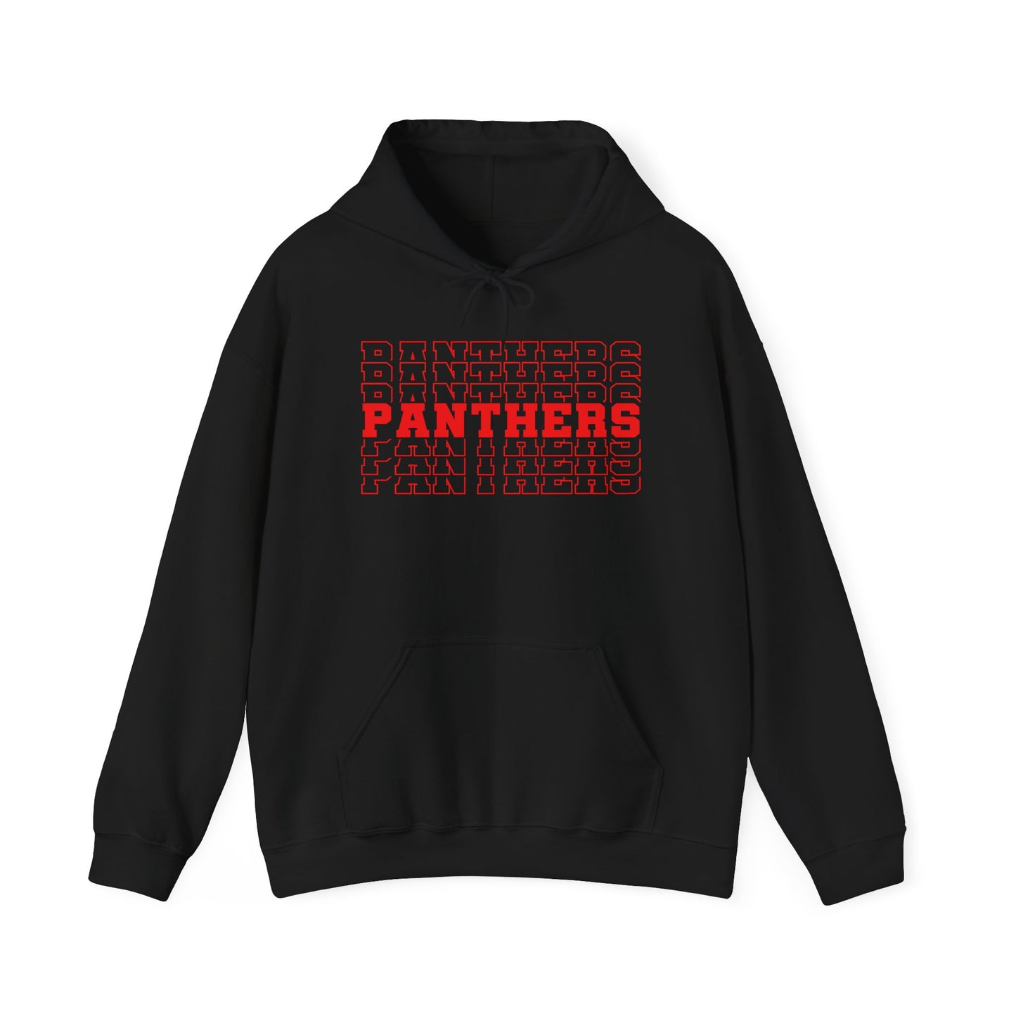 Panthers (Stacked) Adult Heavy Blend™ Hooded Sweatshirt