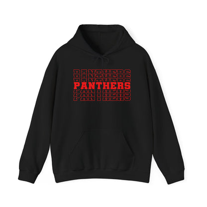 Panthers (Stacked) Adult Heavy Blend™ Hooded Sweatshirt