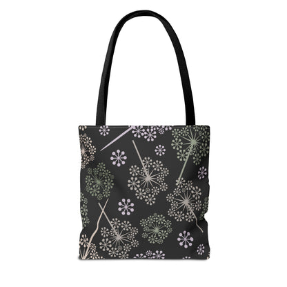 Dandelion Nightfall Canvas Tote Bag