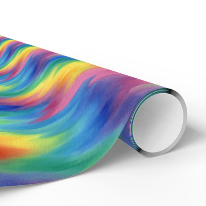 Colorwaves Wrapping Paper