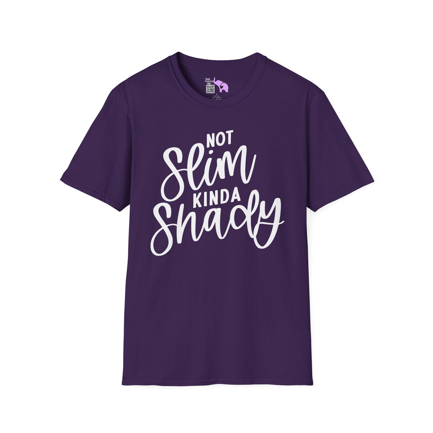 Not Slim Kinda Shady Adult T-shirt