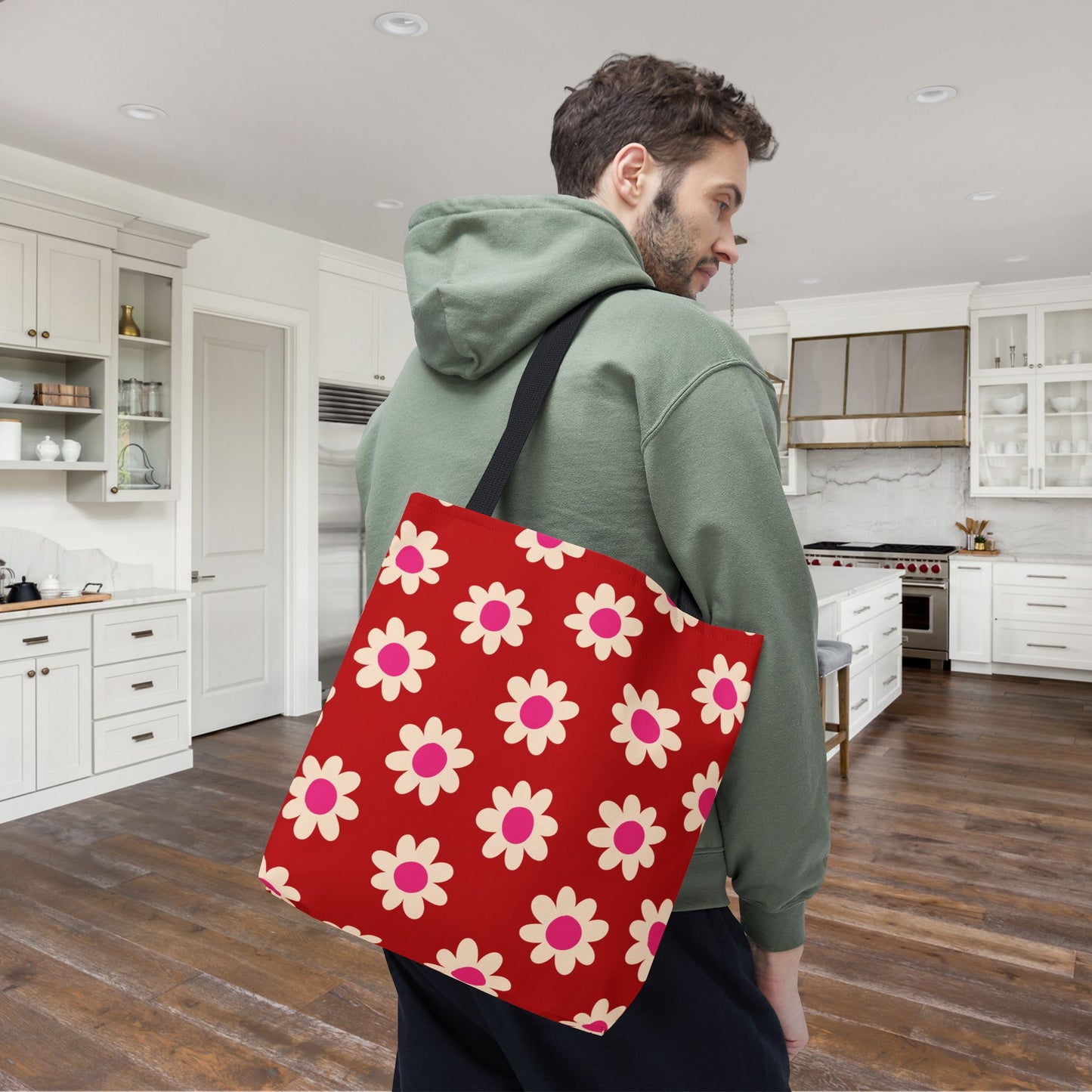 Cupid's Garden Canvas Tote Bag