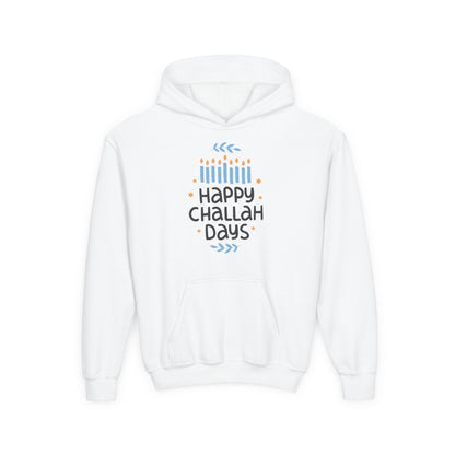 Happy Challah Days Youth Hoodie