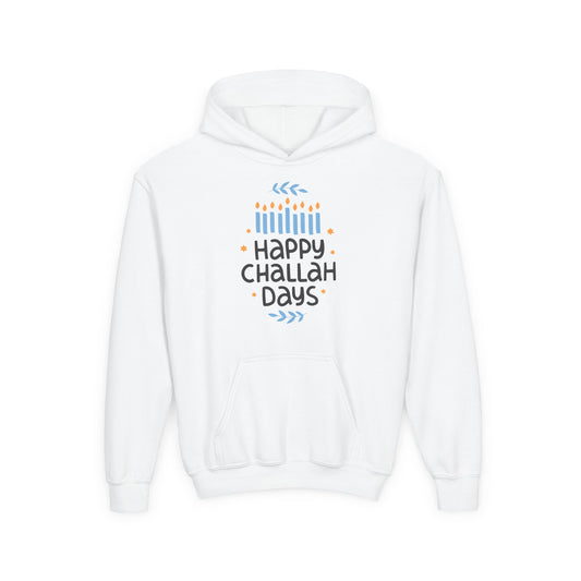 Happy Challah Days Youth Hoodie