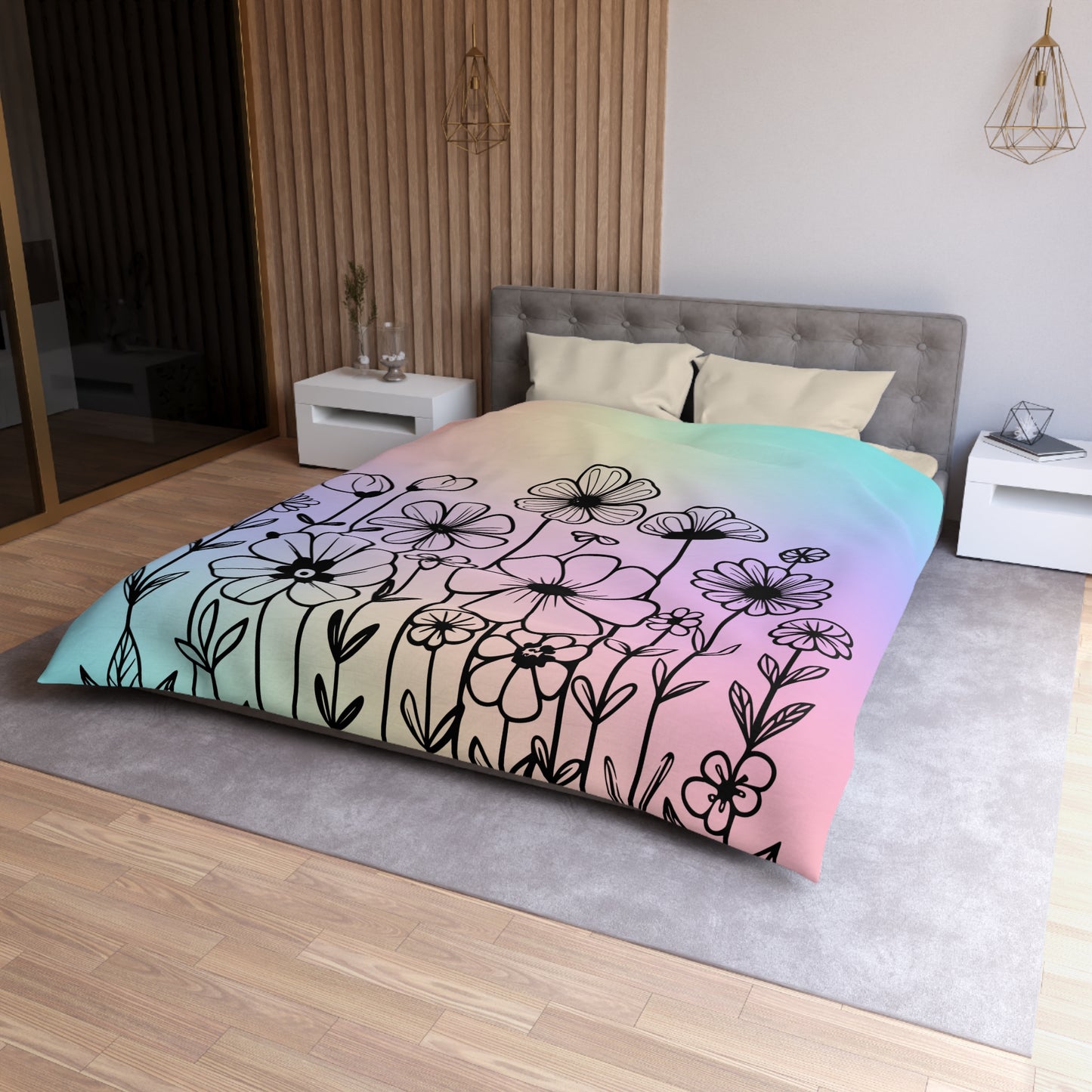 Spring Bloom Duvet Bedding Set