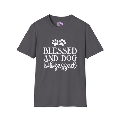 Blessed And Dog Obsessed Adult T-shirt