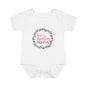Pink Milestone Wreath Onesie-Twelve Months