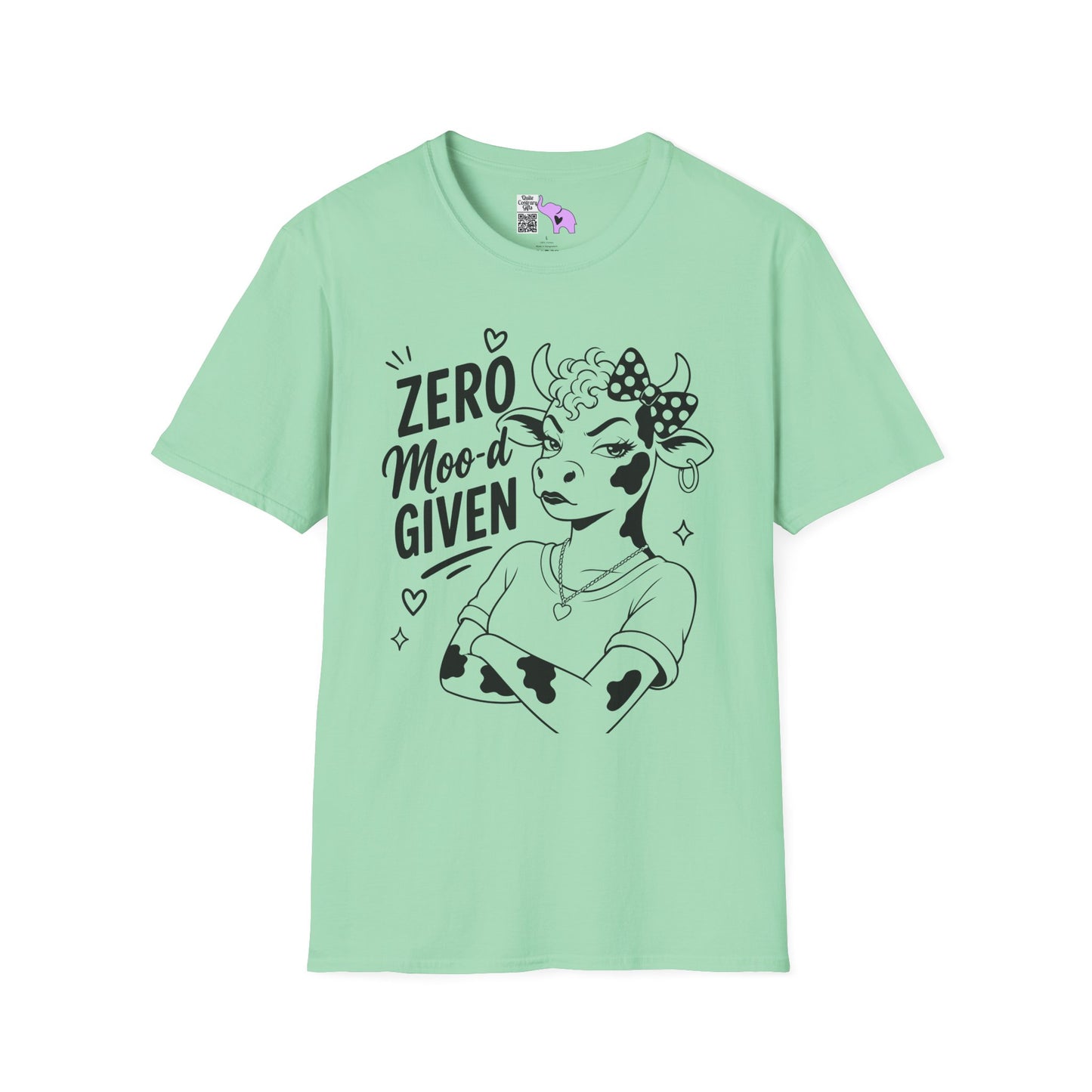 Zero Moo-d Given Adult T-shirt