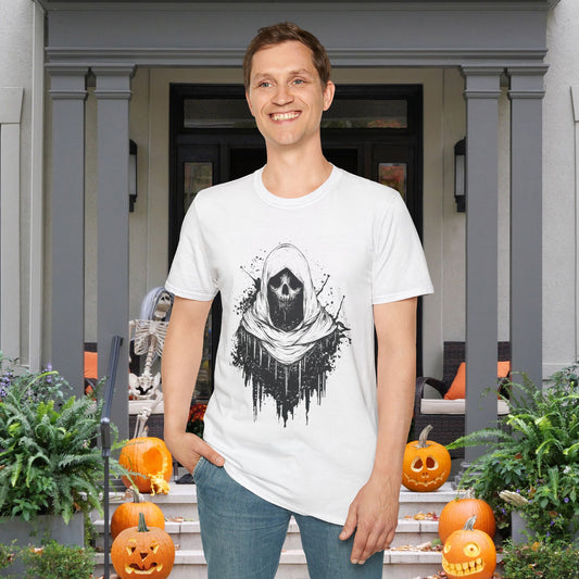 Creepy Ghost Adult T-shirt