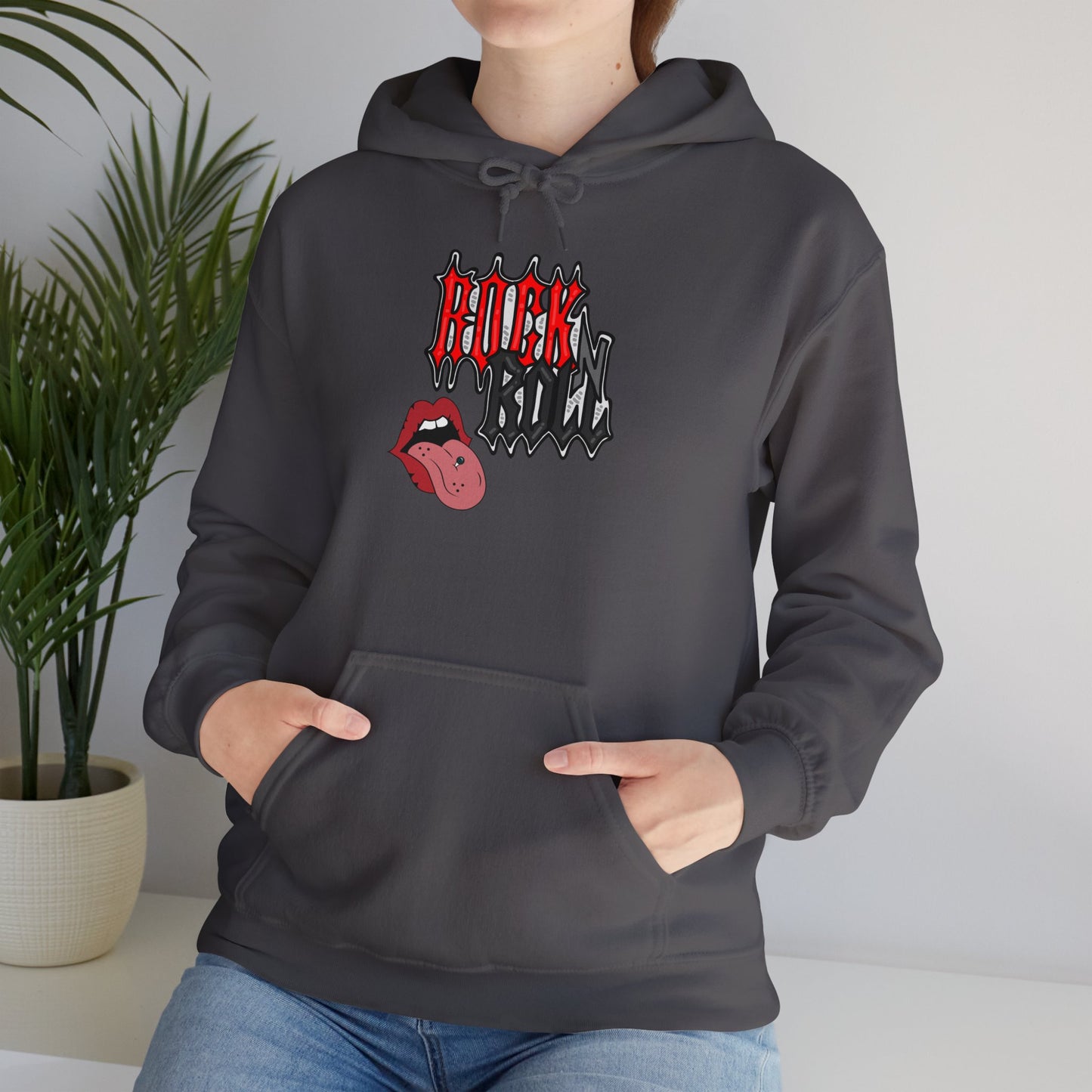 Rock N' Roll Adult Heavy Blend™ Hooded Sweatshirt