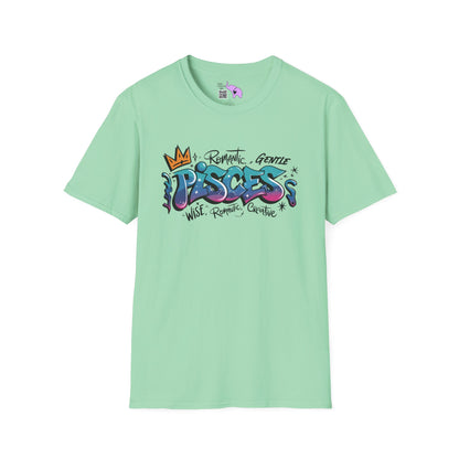 Pisces Street Art Adult T-shirt
