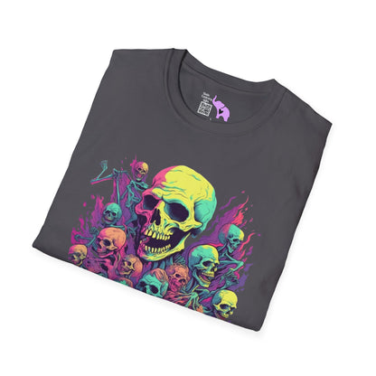 Skeleton Gathering Adult T-shirt