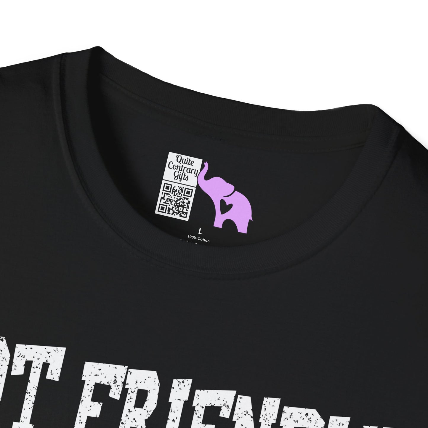 Not Friendly You've Been Warned Adult T-shirt