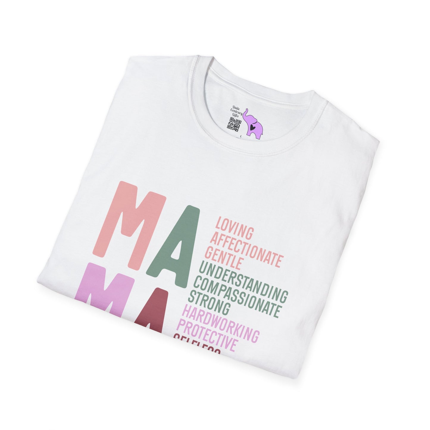Mama Qualities Adult T-shirt
