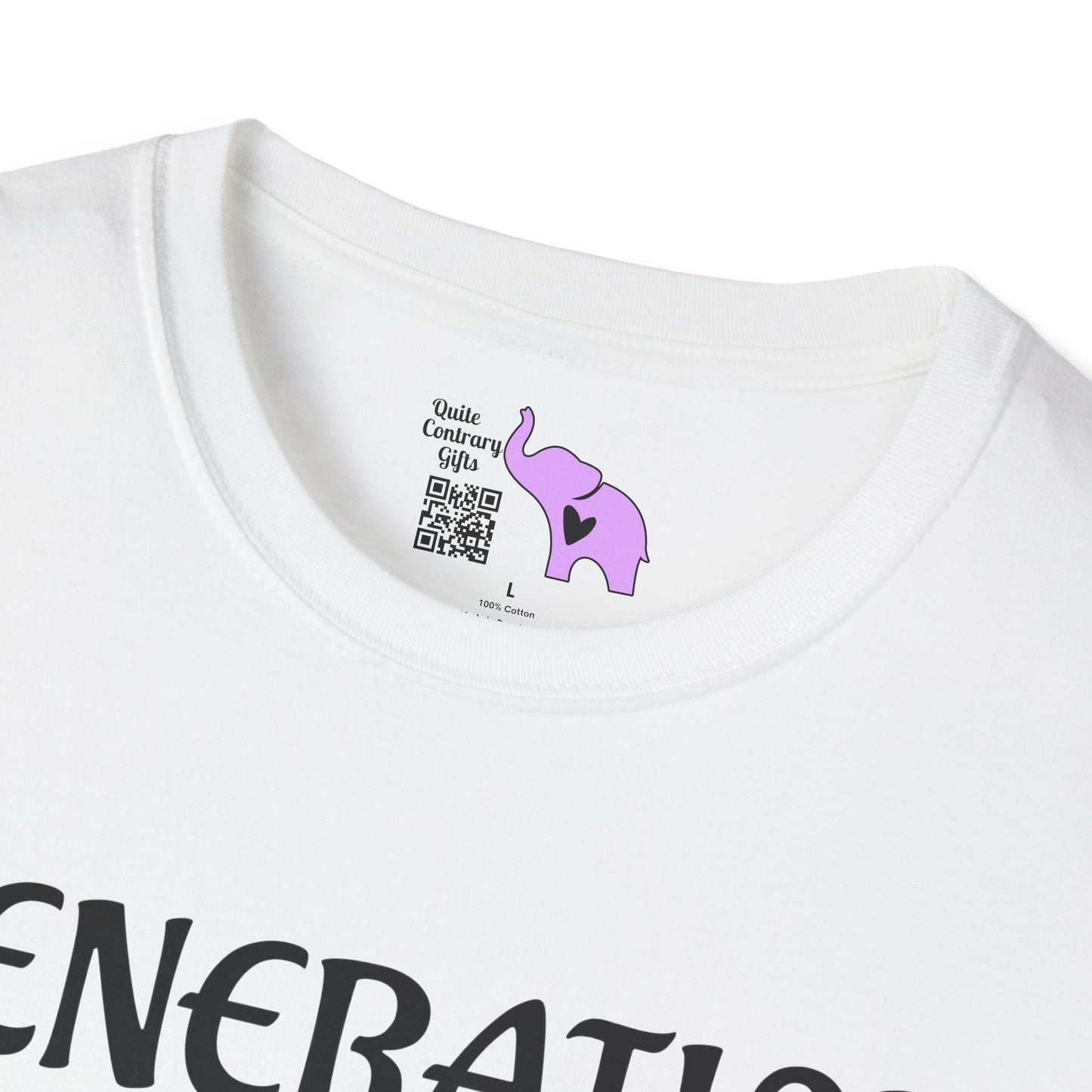 Generation X The One You Were Warned About Adult T-shirt