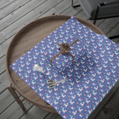 Dreamy Unicorn Sky Wrapping Paper