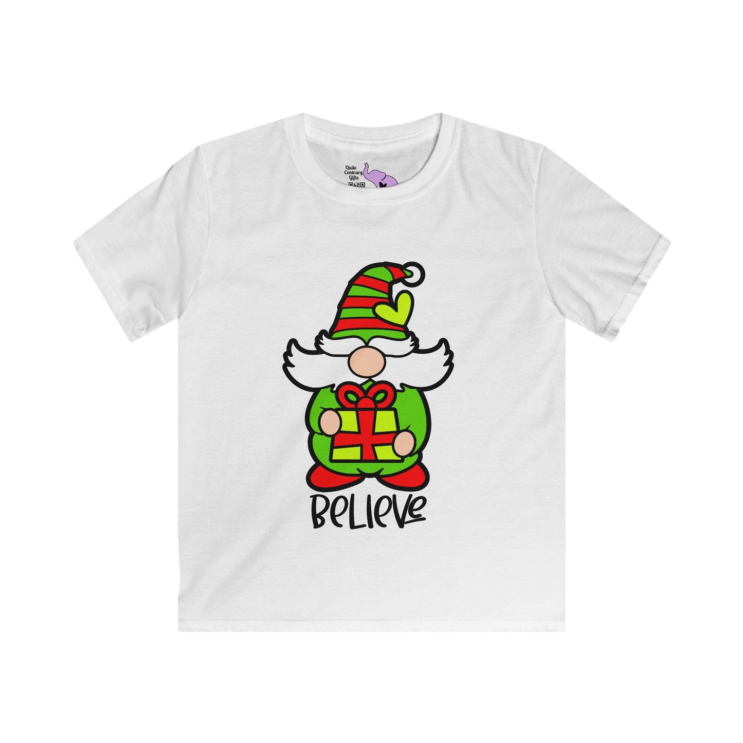 Believe Gnome Youth Softstyle Tee
