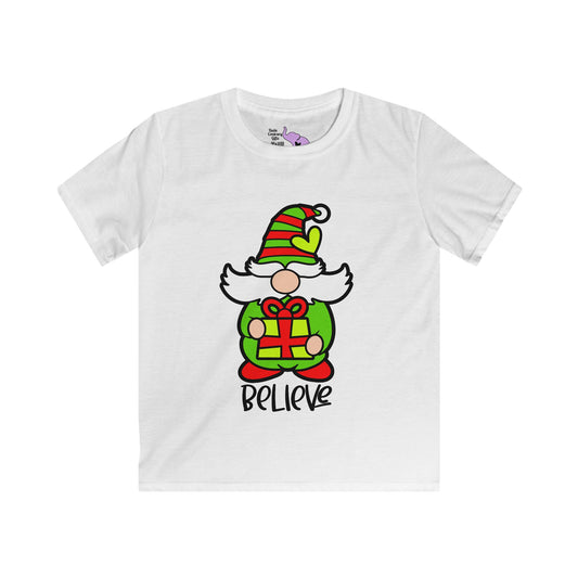 Believe Gnome Youth Softstyle Tee