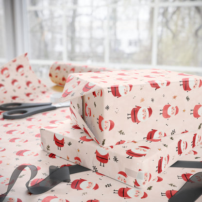 Retro Santa Wrapping Paper