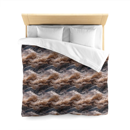 Dawnveil Sheer & Lace Microfiber Duvet Cover