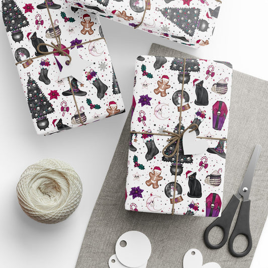 Creepy Christmas Wrapping Paper