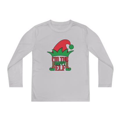 I'm The Happy Elf Youth Long Sleeve Tee