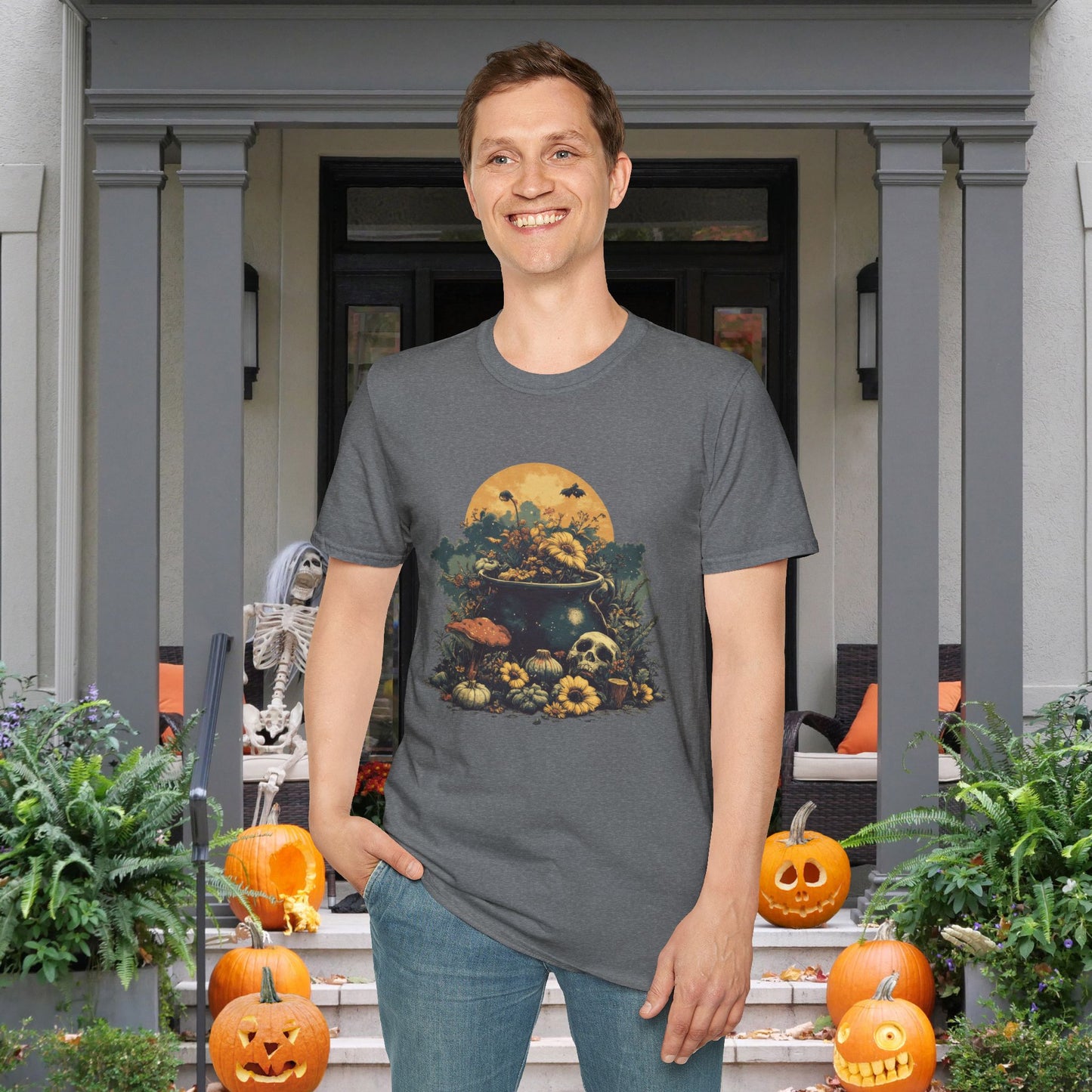 Cauldron & Flowers Adult T-shirt