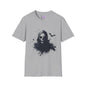 Creepy Death Skull Adult T-shirt
