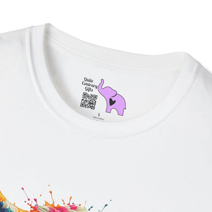 Colorful Cow Adult T-shirt