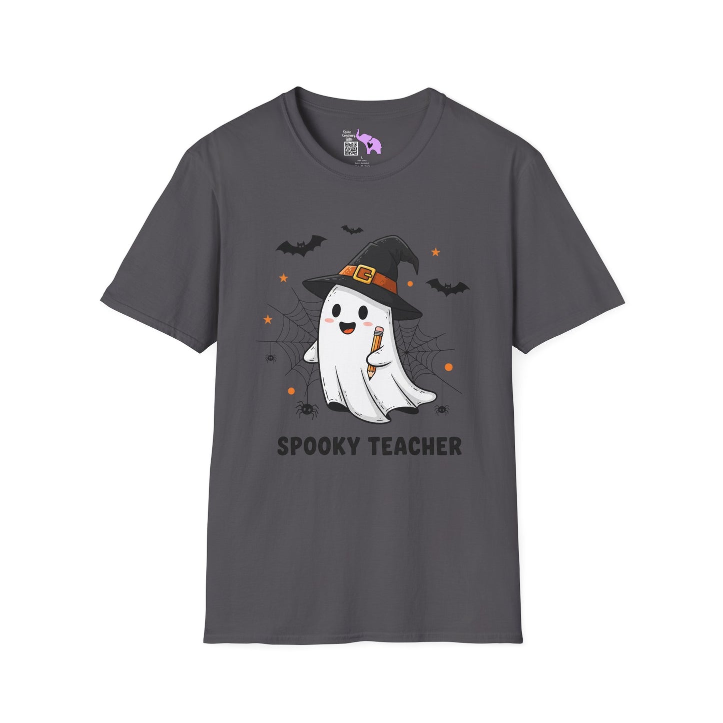 Spooky Teacher Adult T-shirt