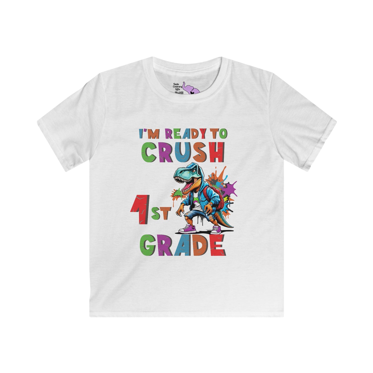 I'm Ready To Crush 1st Grade Youth Softstyle Tee