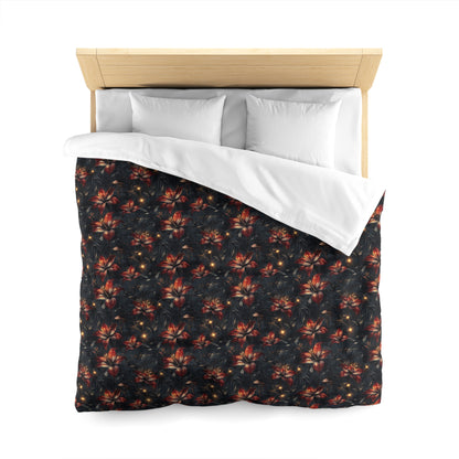 Fire Lilly Dreams Microfiber Duvet Cover