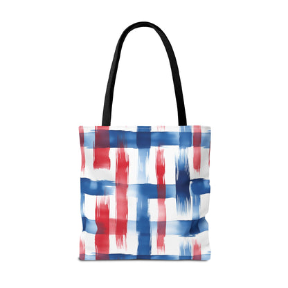 LIberty Strokes Canvas Tote Bag