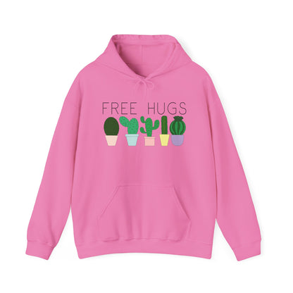 Free Hugs (Cactus) Heavy Blend™ Hooded Sweatshirt