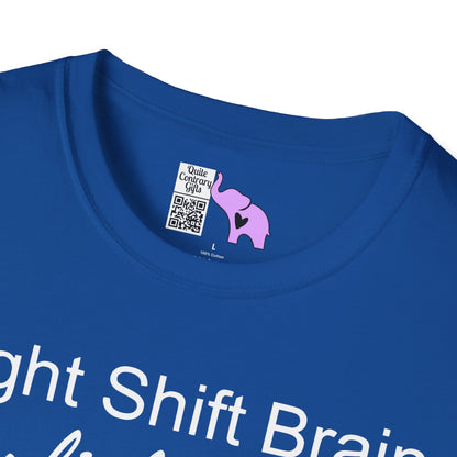 Night Shift Brain Daylight Eyes Handoff Note Same Good Nurse Adult T-shirt