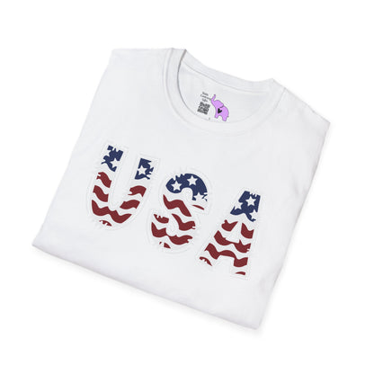 USA in Style Adult T-shirt