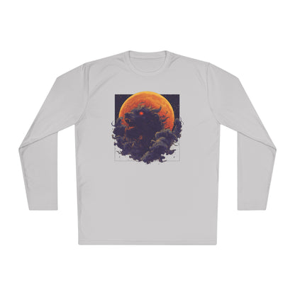 Halloween Monster Adult Long Sleeve Tee