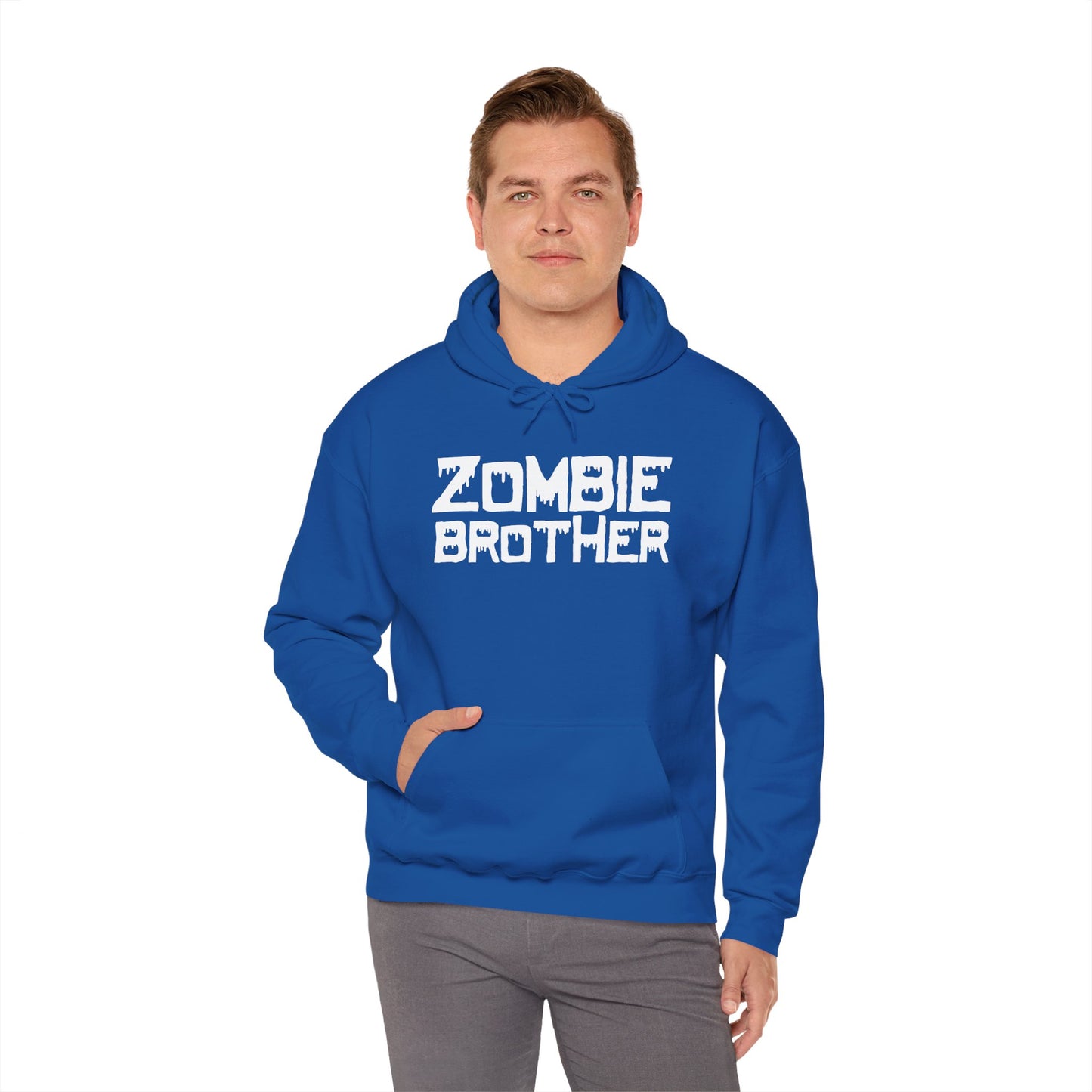 ""Zombie Brother Heavy Blend™ Hooded Sweatshirt