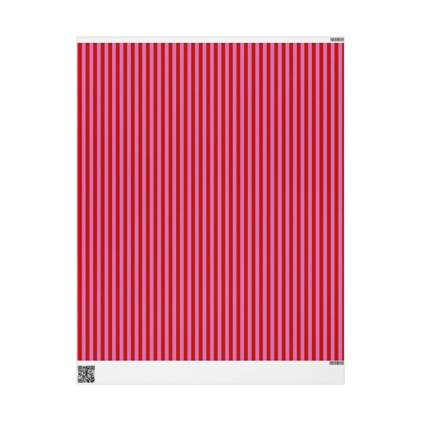 Be Mine Stripes Wrapping Paper