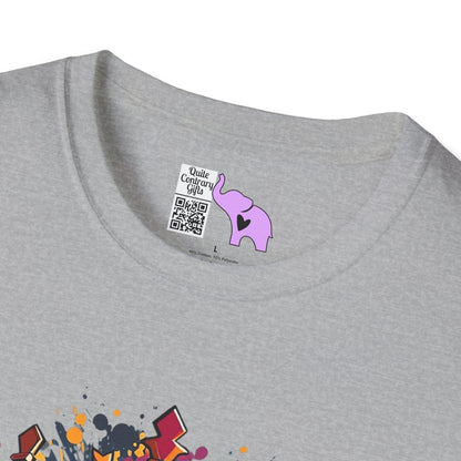Colorful Crowned Skull Adult T-shirt
