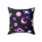 Cosmic Recess Throw Pillow