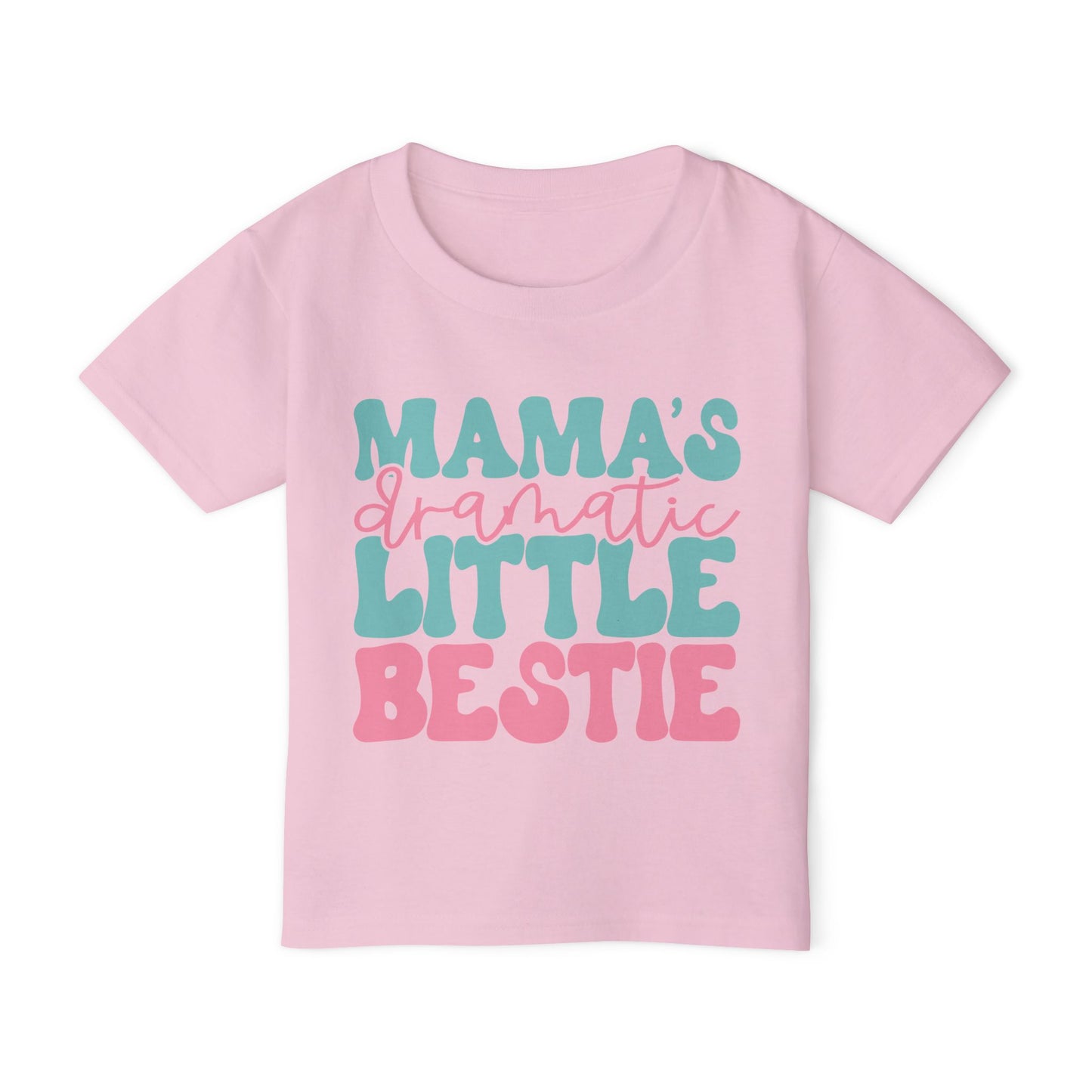 Mama's Dramatic Little Bestie Heavy Cotton™ Toddler T-shirt