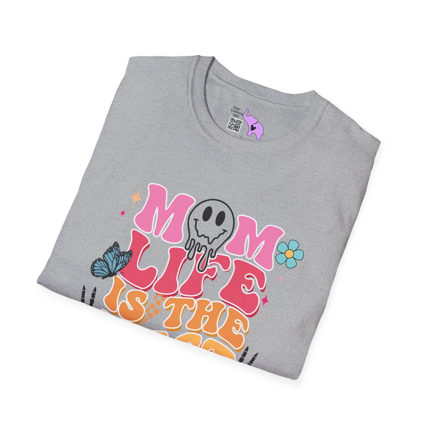 Mom Life Is the Best Life Adult T-shirt