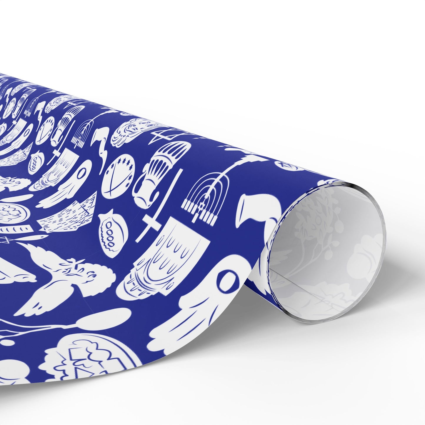 Mosaic of Light Hanukkah Wrapping Paper