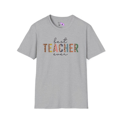 Best Teacher Ever Adult T-shirt